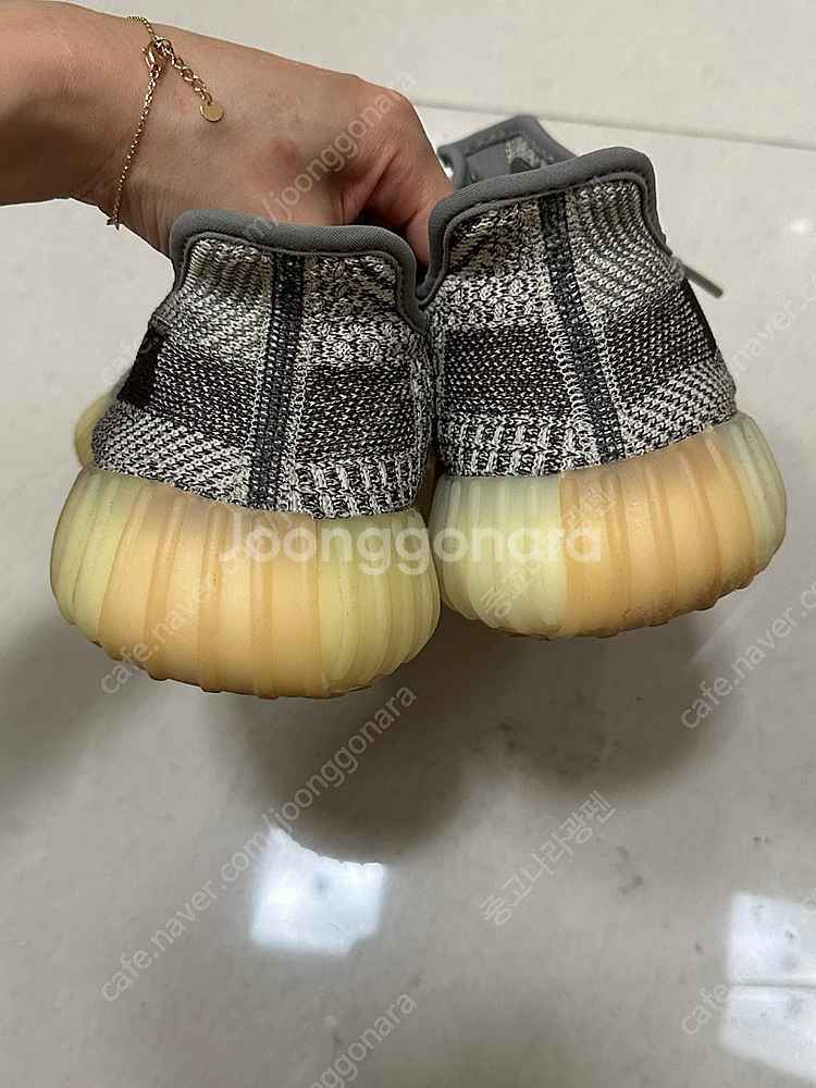 아디다스 이지 부스트 350 V2 시온(260사이즈)--4