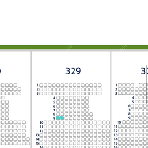 8월 6일(화) 엘지(LG) vs 두산 3루 네이비석 329 통로 2연석 정가양도