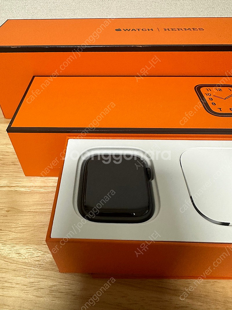 애플워치5 에르메스 누아르 44mm 팝니다--1