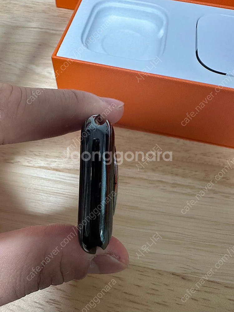 애플워치5 에르메스 누아르 44mm 팝니다--4