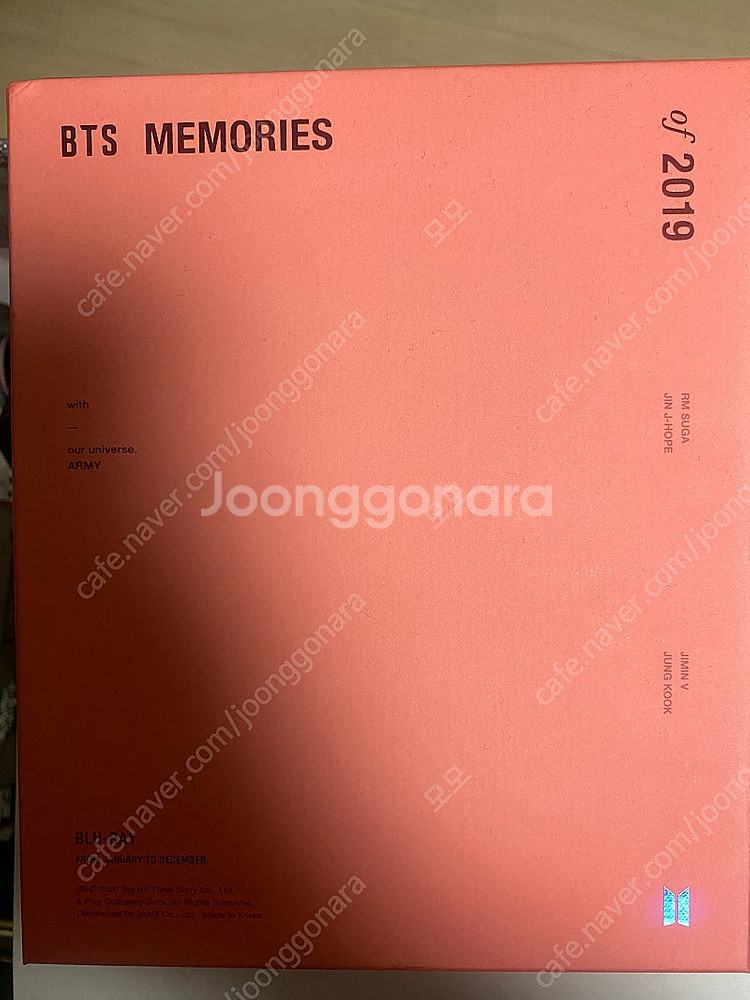 BTS 2019 메모리즈 블루레이 랩라--0