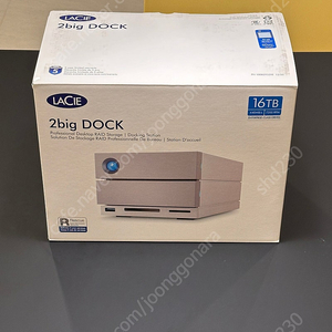 라씨 LACIE 2big Dock 16TB 국내 정품 (썬더볼트, USB 3)