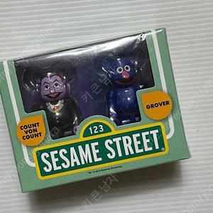 베어브릭 sesame street 100% 미개봉