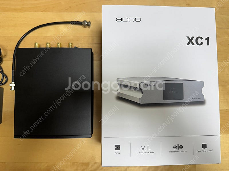 AUNE XC1 10M Clock 상태 최상 박스풀 판...--1
