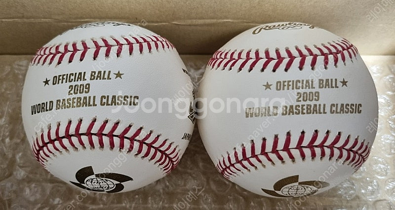 베이징올림픽 기념구, 09wbc 공인구--1