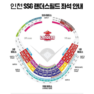 8월 10일 SSG랜더스 VS 두산베어스 1층 피코크 테이블 3연석 양도합니다.