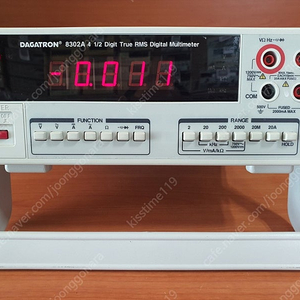 DAGATRON 8302A 4 1/2 Digit True RMS Digital Multimeter 멀티미터