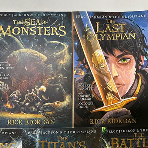 Percy Jackson & the Olympians The Graphic Novel 5종 세트