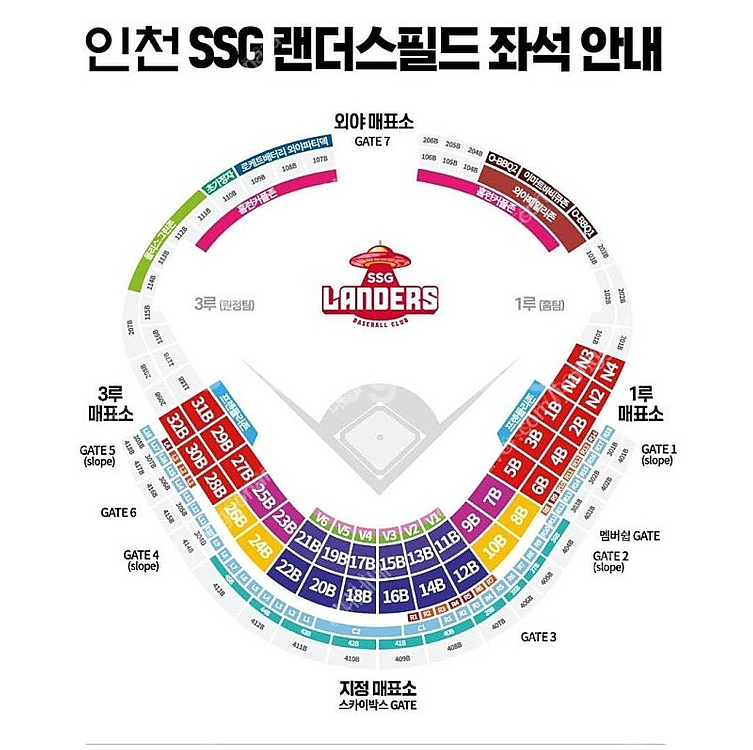 8월 10일 SSG랜더스 VS 두산베어스 1층 피코크 ...--0