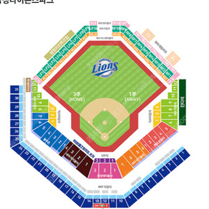 8월 7일 삼성vs한화 블루존 4연석 삽니다