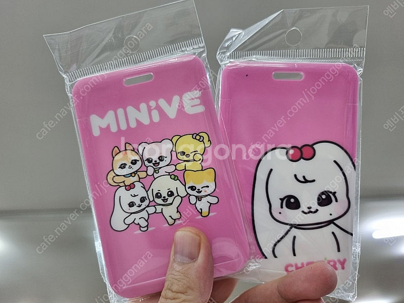 아이브 카드 키링 미니브 카드 키링 홀더 카드 케이스--3