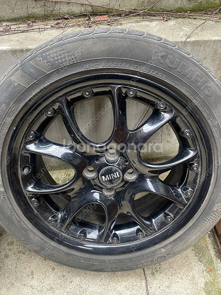미니쿠퍼 쿠페 R98휠 (BBS oem) 17인치 2피...--1