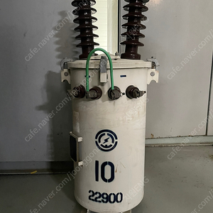 접지변압기,단상변압기 10kVA - 22.9kv/220,110