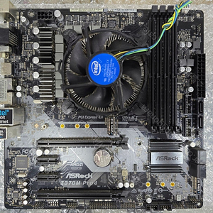 인텔 I3-8100 CPU + Z370M Pro4 보드 판매합니다[택포]