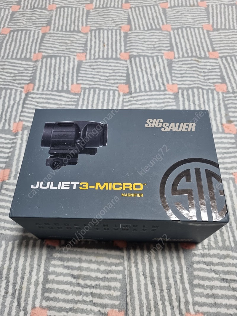 SIG JULIET3 MAGNIFIER 오리 탄색