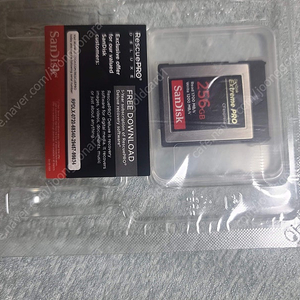 정품 샌디스크 Sandisk CFexpress CFE256GB 타입B 미개봉