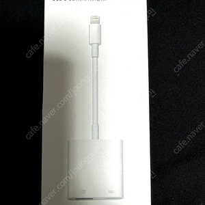 택포) Apple 애플 정품 라이트닝 USB 카메라 어댑터 단순개봉 24년 3월 제조