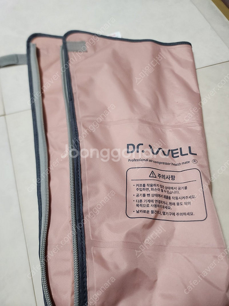 닥터웰 뉴에어라이너 공기압 종아리 발 다리 마사지기 D...--2