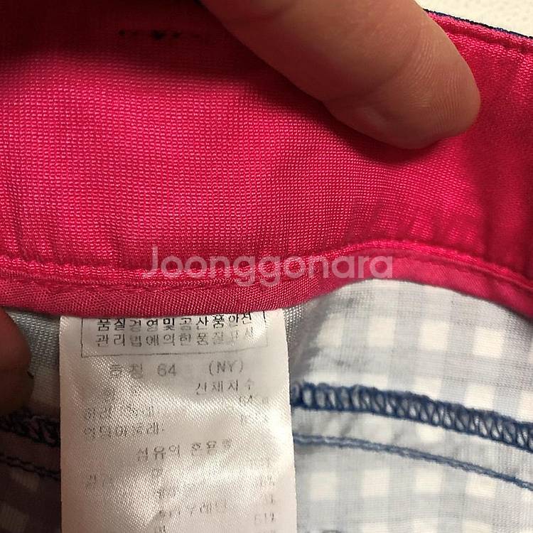 판매 까스텔바작 여성 반바지 25인치--2