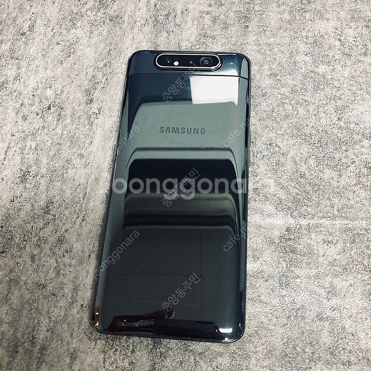 갤럭시 A80 블랙 128기가 매우매우깨끗한기기 9만원...--1