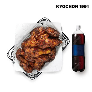 교촌치킨 블랙시크릿오리지날+콜라1.25L (20000원) 판매