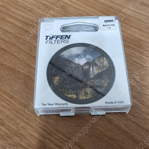 tiffen 티펜 블랙프로미스트 필터 1/2 49mm