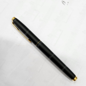 파카 75 만년필 레커 무광 블랙 금촉 F닙 PARKER 75 LACQUER MATT BLACK 14K GOLD 585 F Nib FRANCE - P0507