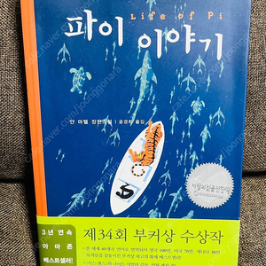 <파이 이야기> 부커상 수상작 아마존 베스트셀러 장편 소설 책