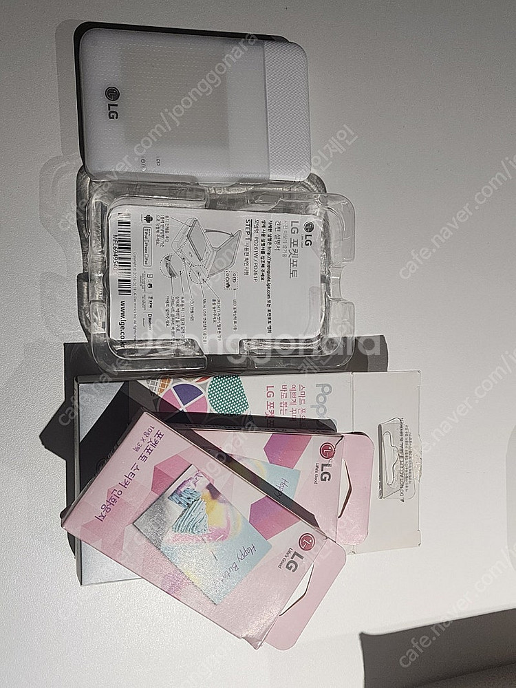 포켓포토 LG 인화용지 60장--1