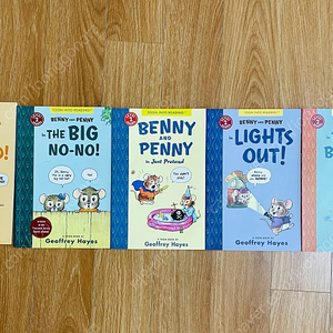 영어책 Benny and Penny 총 5권 ( 레벨 2 리더스 )