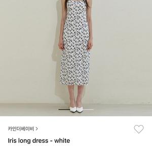 카인더 베이비 iris long dress