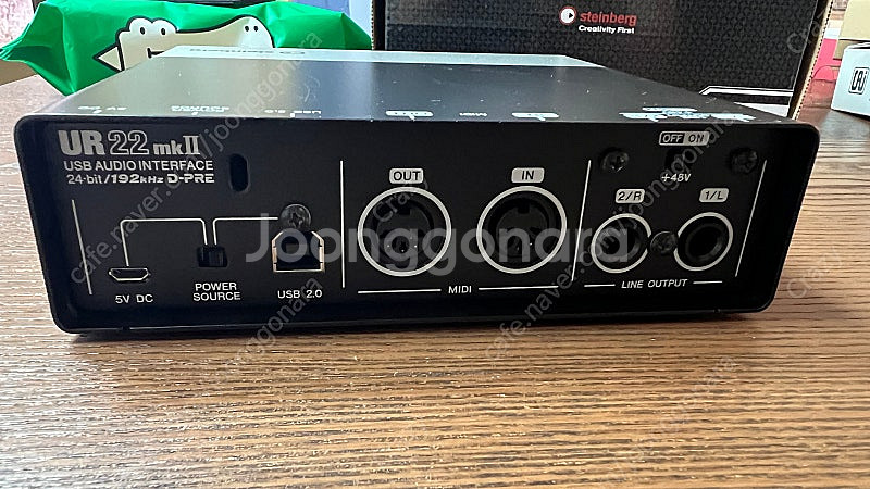 스테인버그 Steinberg UR22 MK2 판매합니다--2