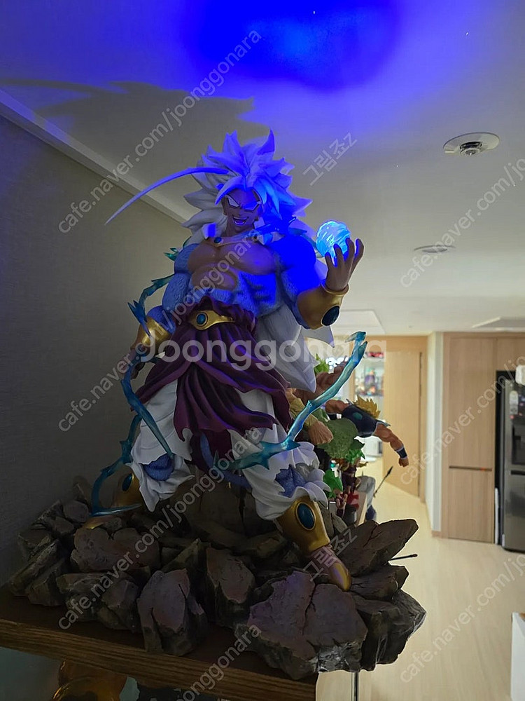 (주말할인)드래곤볼 극장판 브로리 레진 피규어 4종 판...--0