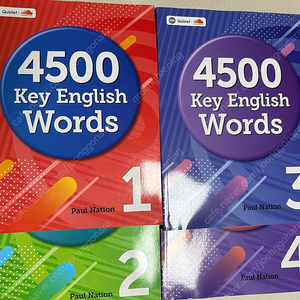 1200, 4500 Key English Words 6권