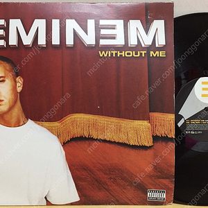 LP ; eminim - without me 에미넴 12인치 싱글 엘피 음반 힙합 hip hop