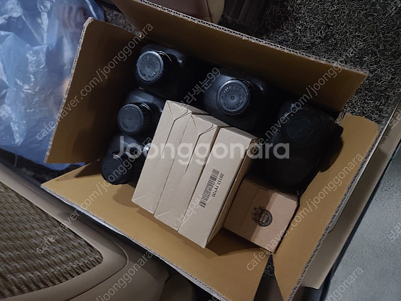 현대기아 순정 레이 터보 엔진 오일 터보씬 5w30 필...--1