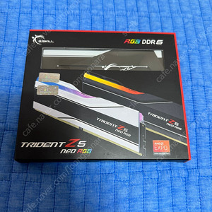 지스킬 G.SKILL DDR5 6000 CL30 TRIDENT Z5 NEO RGB 화이트 패키지 32GB(16Gx2)