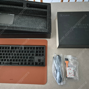 COX 콕스 블랙펄 알루미늄 키보드 DIY 킷 PCB 기판 제외 풀박스