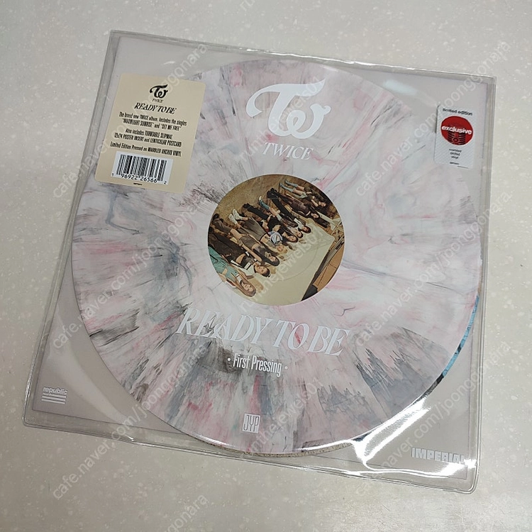 트와이스 - 레디 투 비 한정판 컬러 LP / TWICE - READY TO BE (LP) 타겟 한정반 이미지