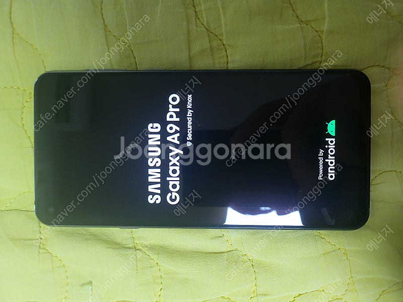 갤럭시 sm-g887n 블루 a9 pro LG 공기계--0