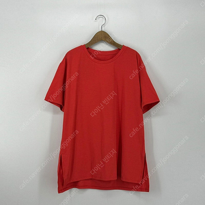 트임 반팔 티셔츠 (M size / RED)