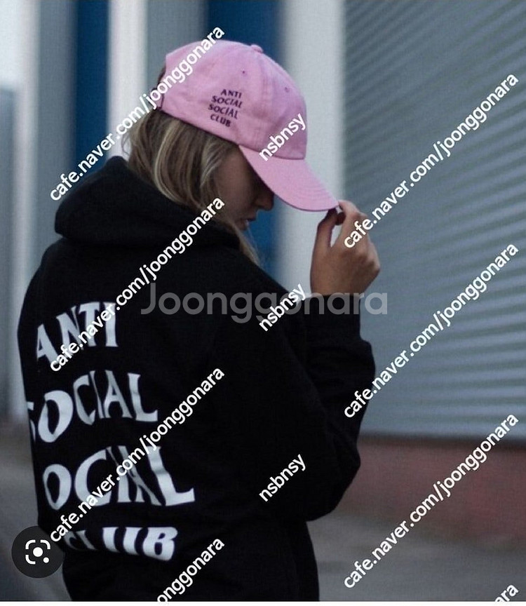 1만원 정리] 미사용 안티소셜소셜클럽 weird cap...--2