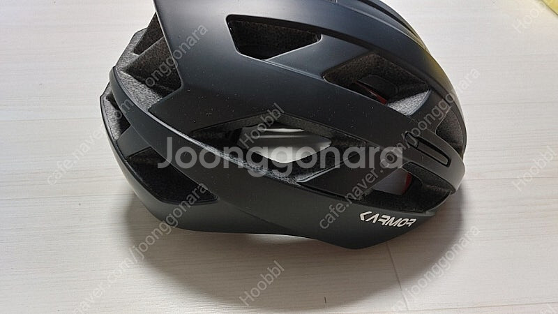 3번 착용) 카머 브리오 CARMOR Breeo 자전거헬멧 블랙 라지 사이즈 팝니다.(택포4만)--2