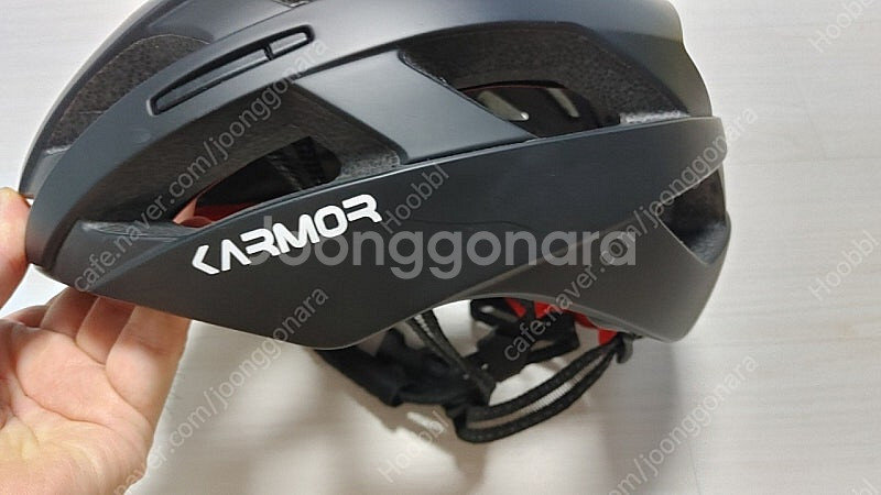 3번 착용) 카머 브리오 CARMOR Breeo 자전거헬멧 블랙 라지 사이즈 팝니다.(택포4만)--7