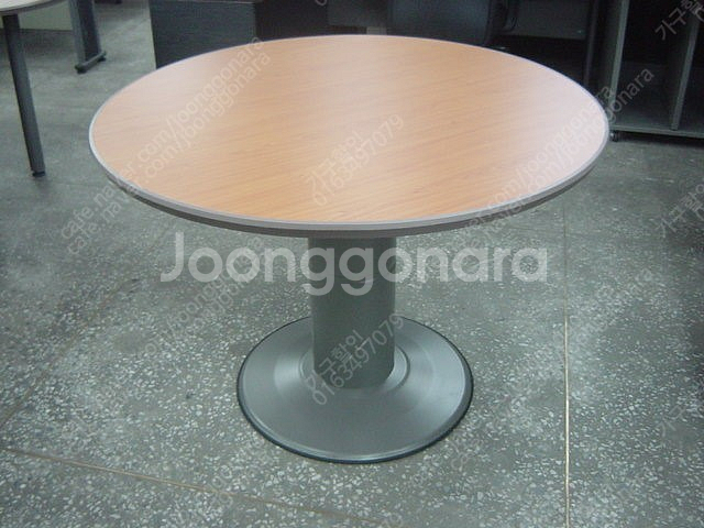부천시 원형테이블 원탁 사무용 탁자 식탁 900mm 5...--0