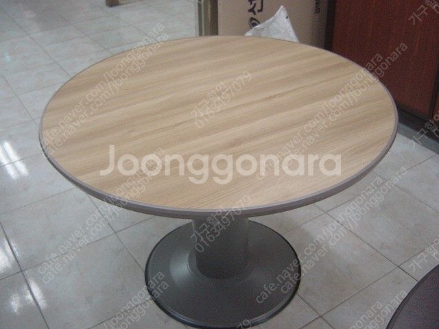 부천시 원형테이블 원탁 사무용 탁자 식탁 900mm 5...--1
