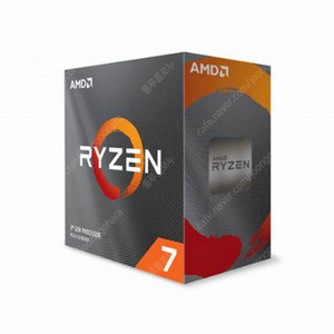 AMD 라이즌 7 5800X 8코어 16 스레드 언록 데스크탑 프로세서 미개봉