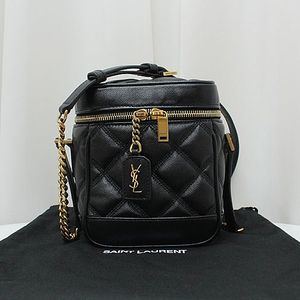 [중고명품다올] 생로랑 YSL 까레 퀄팅 베니티 숄더&크로스백 649779 상태 S급