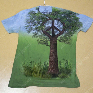 마운틴 에볼루션 '피스 트리' 반팔 티셔츠 mountain evolution T-shirts "Peace Tree"