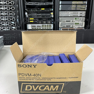 새상품 SONY 소니 방송용 6mm마스터테이프 DVCAM PDVM-40N 1박스(10개팩) 미개봉